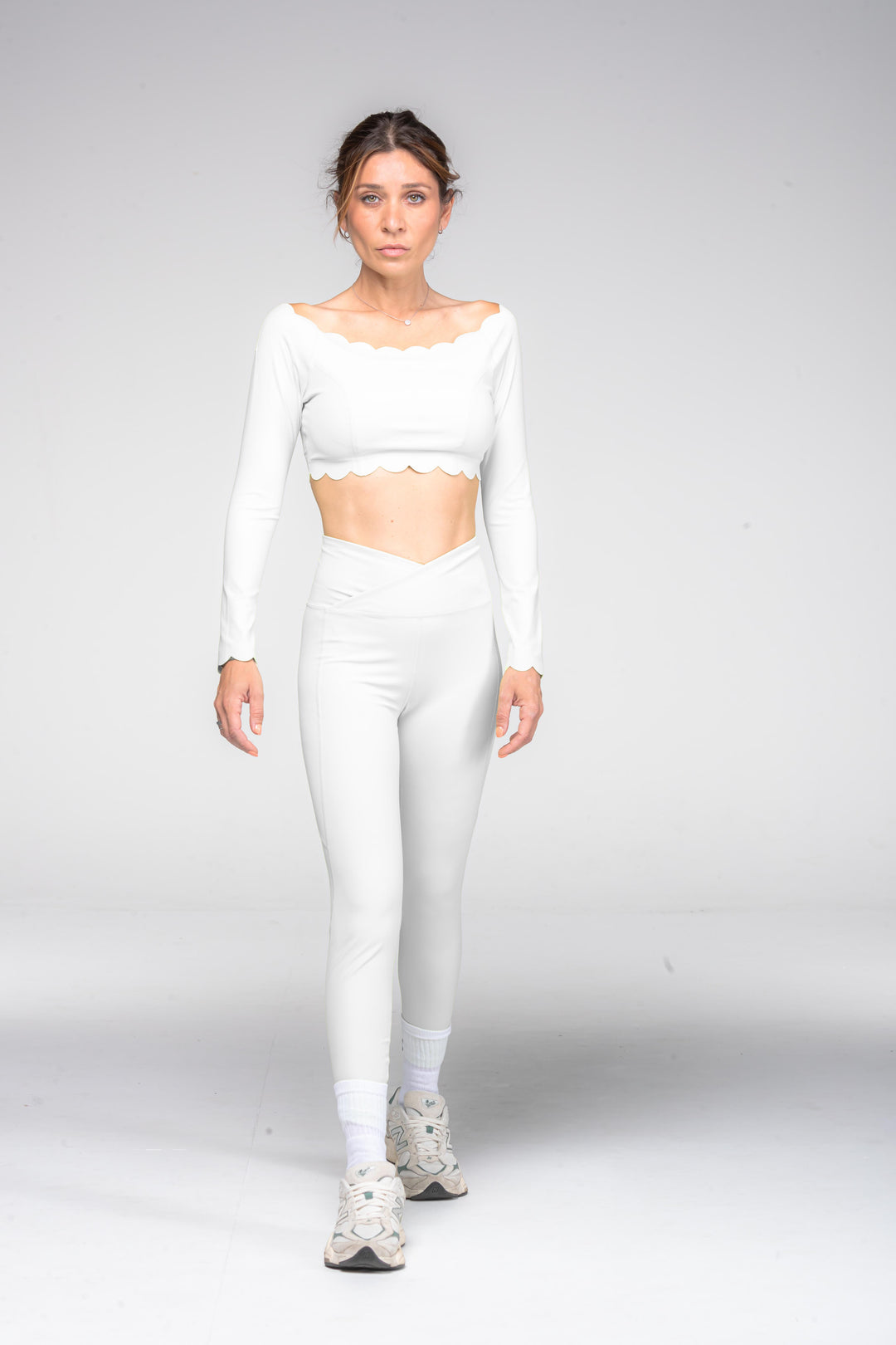 WAVY MANCHES LONGUES OFF SHOULDER