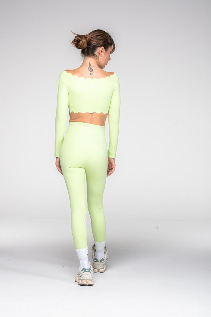 WAVY MANCHES LONGUES OFF SHOULDER