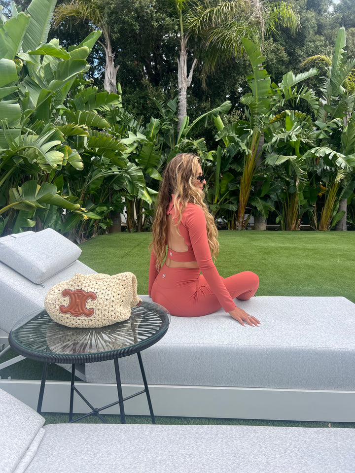 WAVY MANCHES LONGUES OPEN BACK